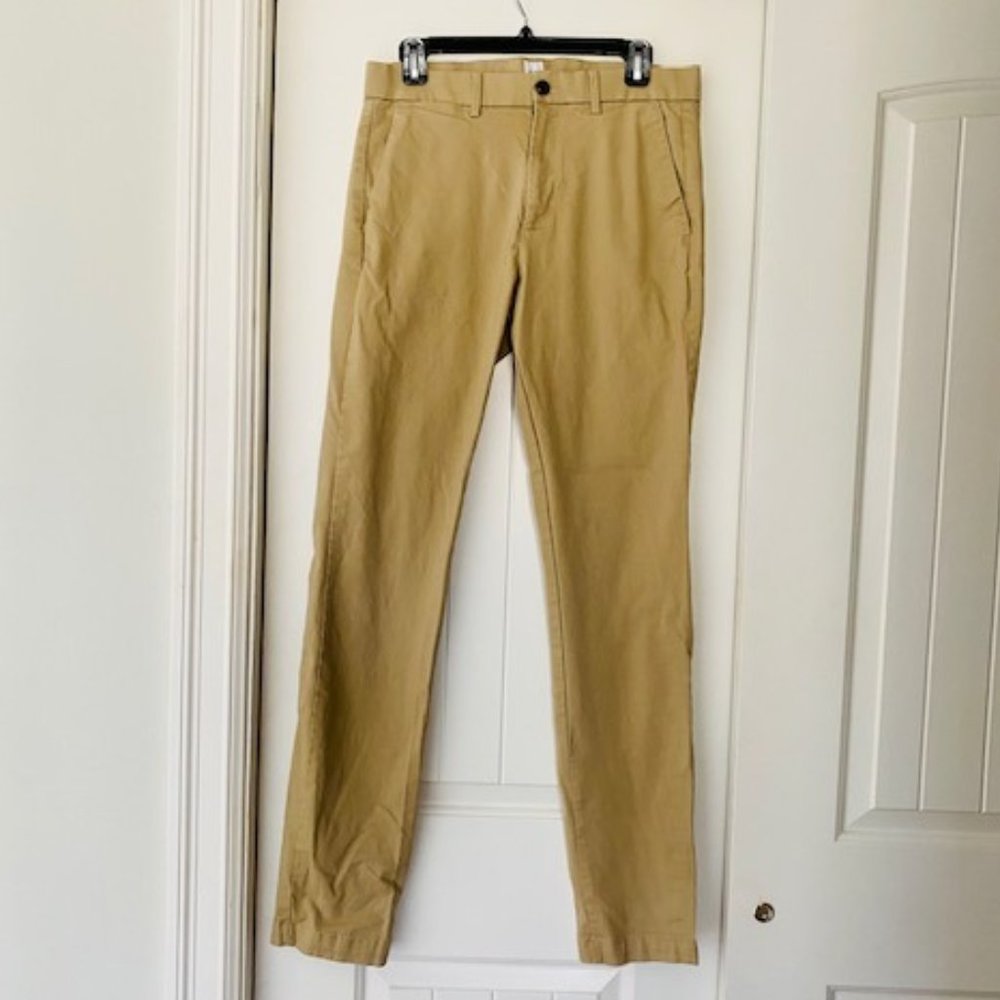 Men's Skinny Performance Khaki Pants 32X34